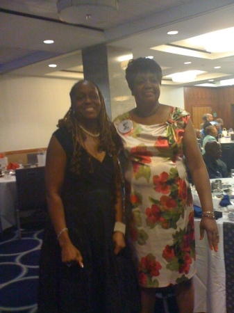 Valerie Chavis and Shirley Riddick (Adams)