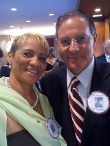 Valerie Knight (Logan) and N.J. State Representative (PHS Class of 1971) John Bramnick.