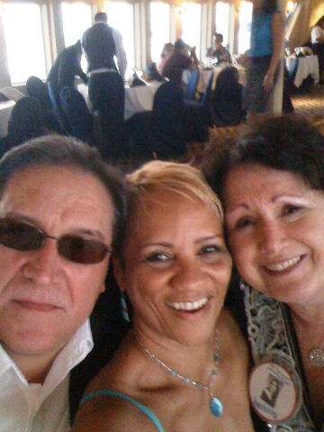 Rosemarie Vertullo and Husband, Valeri Knight Logan (middle)